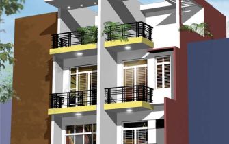 Mẫu nhà phố hiện đại tại Quang Minh