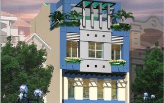 Mẫu nhà phố hiện đại tại Quang Minh