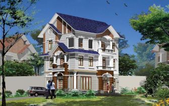Mẫu Biệt thự CTY Quang Minh