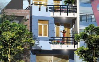 Mẫu nhà phố hiện đại tại Quang Minh