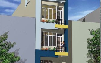 Mẫu nhà phố hiện đại tại Quang Minh