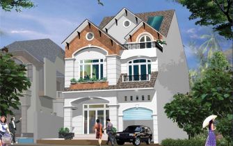 Mẫu Biệt thự CTY Quang Minh