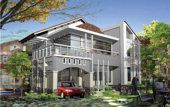 Mẫu Biệt thự CTY Quang Minh