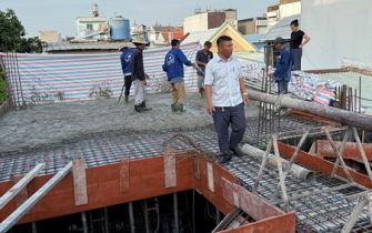 CẬP NHẬT TIẾN ĐỘ CÔNG TRÌNH NHÀ CHÚ ÂN – TRUNG MỸ TÂY, Q.12 Ngày 19/3/2025