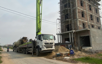  Đổ bê tông sàn mái 6 công trình chị Nguyễn Thị Thư ở Tiên Lãng, TP. Hải Phòng NGÀY 15/3/2025 AL