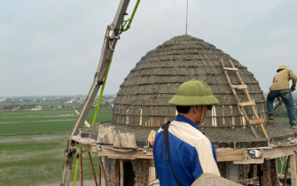  Đổ bê tông sàn mái 6 công trình chị Nguyễn Thị Thư ở Tiên Lãng, TP. Hải Phòng NGÀY 15/3/2025 AL