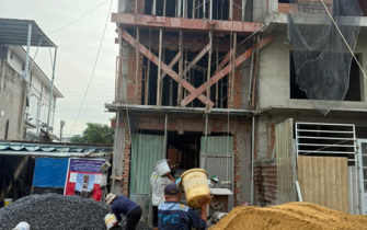 CẬP NHẬT TIẾN ĐỘ THI CÔNG – CÔNG TRÌNH TẠI PHƯỜNG TÂN CHÁNH HIỆP, Q.12 