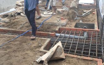 Công trình chú TIẾP xong phần móng