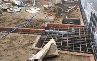 Công trình chú TIẾP xong phần móng