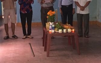 Công trình CHÚ TIẾP  phường tân chánh Hiệp Q 12 đông thổ ngày  6 - 6 - 2018 am lịch