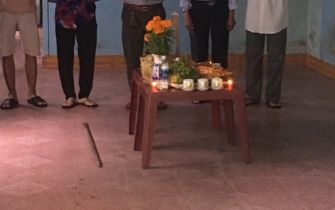 Công trình CHÚ TIẾP  phường tân chánh Hiệp Q 12 đông thổ ngày  6 - 6 - 2018 am lịch