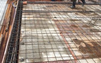 Công trình CHÚ HÀO phường CMT Q 12  đổ