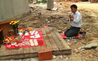 Công trình  nha pho 5 tâng phưong 15 Quân tân binh