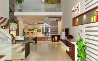 Chiêm ngưỡng bộ nội thất nhà phố đẹp