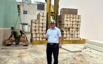 Công tác ép cọc phường Hiệp Thành Q12 tphcm