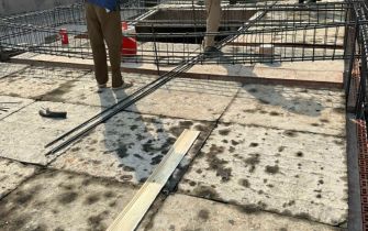 Công trình cô Triệu phường Trung Mỹ Tây Q12 đồ sàn 1 ngày 18-6-2024