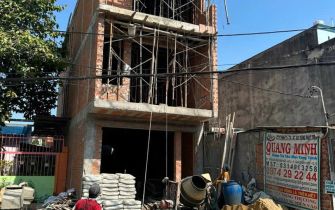 Công trình chú Ý phường Trung Mỹ Tây Q12 đổ tấm 1 ngày 17-2-2023 AL