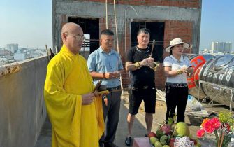 Công trình anh San xã Tân Xuân huyện Hóc Môn đỗ tấm 4 ngày 20-9-2023
