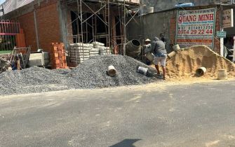 Công trình anh San xã Tân Xuân huyện Hóc Môn đỗ tấm 4 ngày 20-9-2023