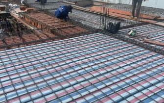 Công trình Anh Quyền Phường Tân Chánh Hiệp Q12 đổ tấm 1 ngày 11-5-2023