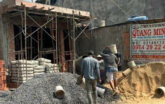 Công trình Anh Hùng Chị Dông Phường Hiệp Thành Quận 12 động thổ ngày 12-2-2023 AL