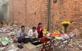 Công trình Anh Hùng Chị Dông Phường Hiệp Thành Quận 12 động thổ ngày 12-2-2023 AL