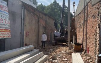 Công trình anh Đắc phường Trung Mỹ Tây Q12 động thổ ngày 6-2-2023 AL