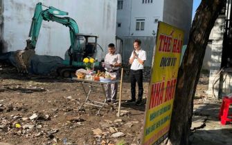 Công trình anh Việt Anh lô16 lô17 lô19 khu dự án An Sương phường Tân Hưng Thuận Q12