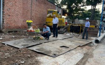 Công trình Bác Chỉ Phường Trung Mỹ Tây Q12 động thổ ngày 20-8-2022