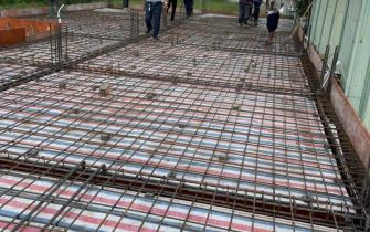 Công trình em Đỗ Thế Anh tại Bình Dương đỗ tấm 1 ngày 3-4-2024