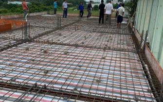 Công trình em Đỗ Thế Anh tại Bình Dương đỗ tấm 1 ngày 3-4-2024