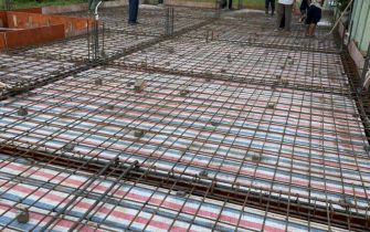 Công trình anh Thịnh đỗ tấm 1 xã Trung Chánh huyện Hóc Môn động thổ ngày 4-3-2022