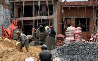 Công trình anh Thịnh xã Trung Chánh huyện Hóc Môn động thổ ngày 11-2-2022