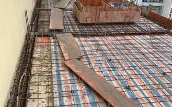 Công trình em Viên Hiền Phường Trung Mỹ Tây Q12 đổ tấm 3 ngày 18-4-2021 AL