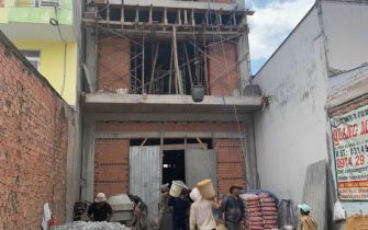 Công trình Anh Hùng Chị Dông Phường Hiệp Thành Quận 12 đỗ tấm 3 ngày 11-2-2021 AL