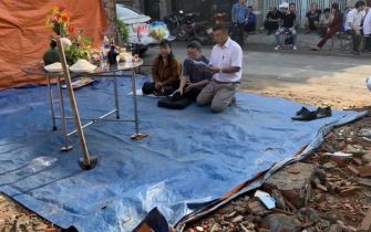 Công trình Anh Hùng Chị Dông Phường Hiệp Thành Quận 12 động thổ ngày 2-11-2020 AL