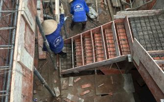 Công tác đổ mái tầng 1 công trình p Tân Chánh Hiệp Q12 ngày 15-11-2024 AL