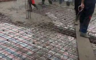 Công tác đổ mái tầng 1 công trình p Tân Chánh Hiệp Q12 ngày 15-11-2024 AL