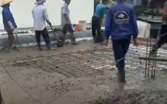 Công tác đổ mái tầng 1 công trình p Tân Chánh Hiệp Q12 ngày 15-11-2024 AL