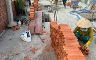 Cập nhật tiến độ công trình anh Hải phường Trung Mỹ Tây Q12