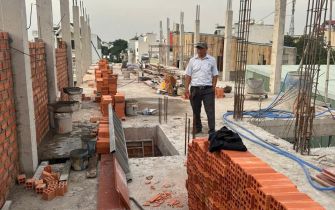Cập nhật tiến độ công trình anh Hải phường Trung Mỹ Tây Q12
