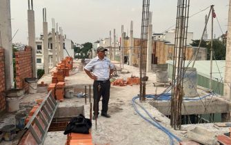 Cập nhật tiến độ công trình anh Hải phường Trung Mỹ Tây Q12