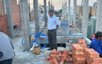 Cập nhật tiến độ công trình anh Hải phường Trung Mỹ Tây Q12