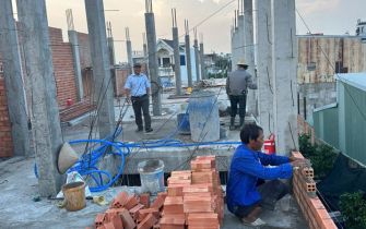Cập nhật tiến độ công trình anh Hải phường Trung Mỹ Tây Q12