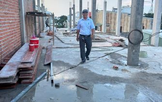 Cập nhật tiến độ công trình anh Hải phường Trung Mỹ Tây Q12