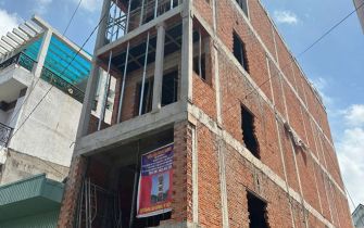 Công tác đổ mái tầng 5 công trình Hiệp Thành Quận 12 ngày 25-8-2024 AL
