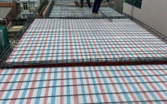 Công tác đổ mái tầng 5 công trình Hiệp Thành Quận 12 ngày 25-8-2024 AL