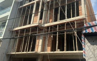 Công tác ép cọc công trình em Quỳnh phường Trung Mỹ Tây quận 12 TPHCM