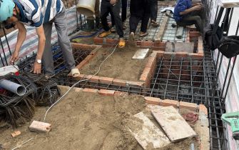 ĐỔ BÊ TÔNG MÓNG CÔNG TRÌNH EM TÂM, TRUNG MỸ TÂY, Q.12