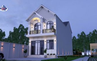 DỰ ÁN THIẾT KẾ THI CÔNG NHÀ PHỐ 2 TẦNG (6x18m) – CỦ CHI, TP.HCM